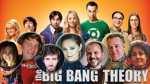 Los dobladores de The Big Bang Theory