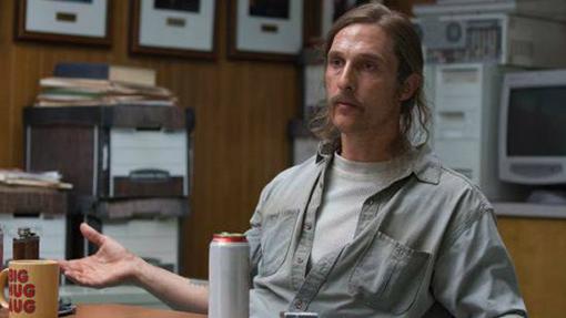 Matthew McConaughey como Rust Cohle en «True Detective»