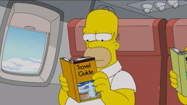 Diez destinos vacacionales recomendados por los Simpson