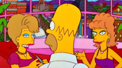 Las segundas esposas de Homer y Ned