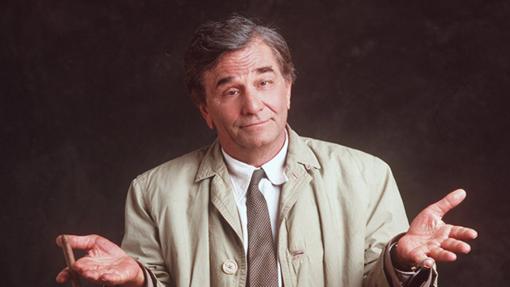 Peter Falk era el genial Colombo