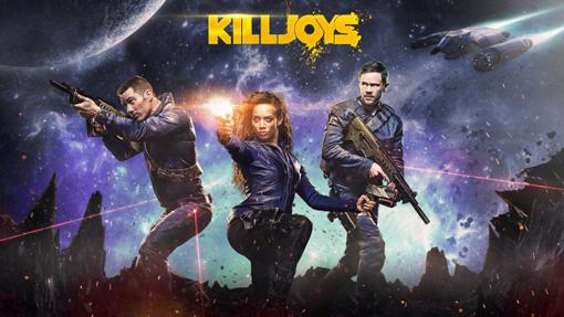 Los tres miembros de Killjoys