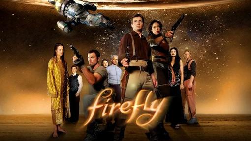 Los miembros de la Serenity, la nave de Firefly