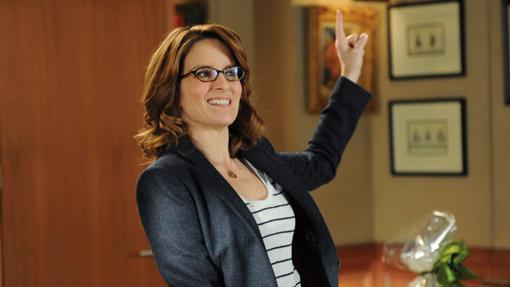 Tina Fey como la genial Liz Lemon de 30 Rock