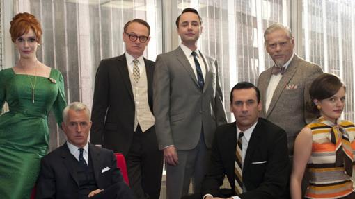 Los protagonistas de Mad Men