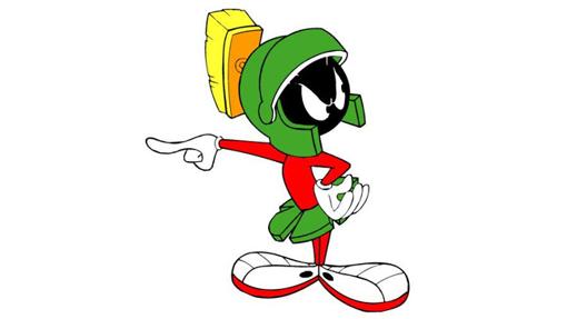 Marvin, el pequeño marciano de los Looney Toons