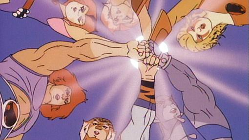 Lion-o y el resto de Thundercats