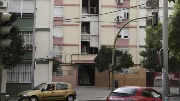 El bloque de pisos de Los Pajaritos donde se produjo el crimen