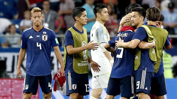 Los japonses demostraron su saber perder y su caballerosidad tras perder en el Mundial frente a Bélgica