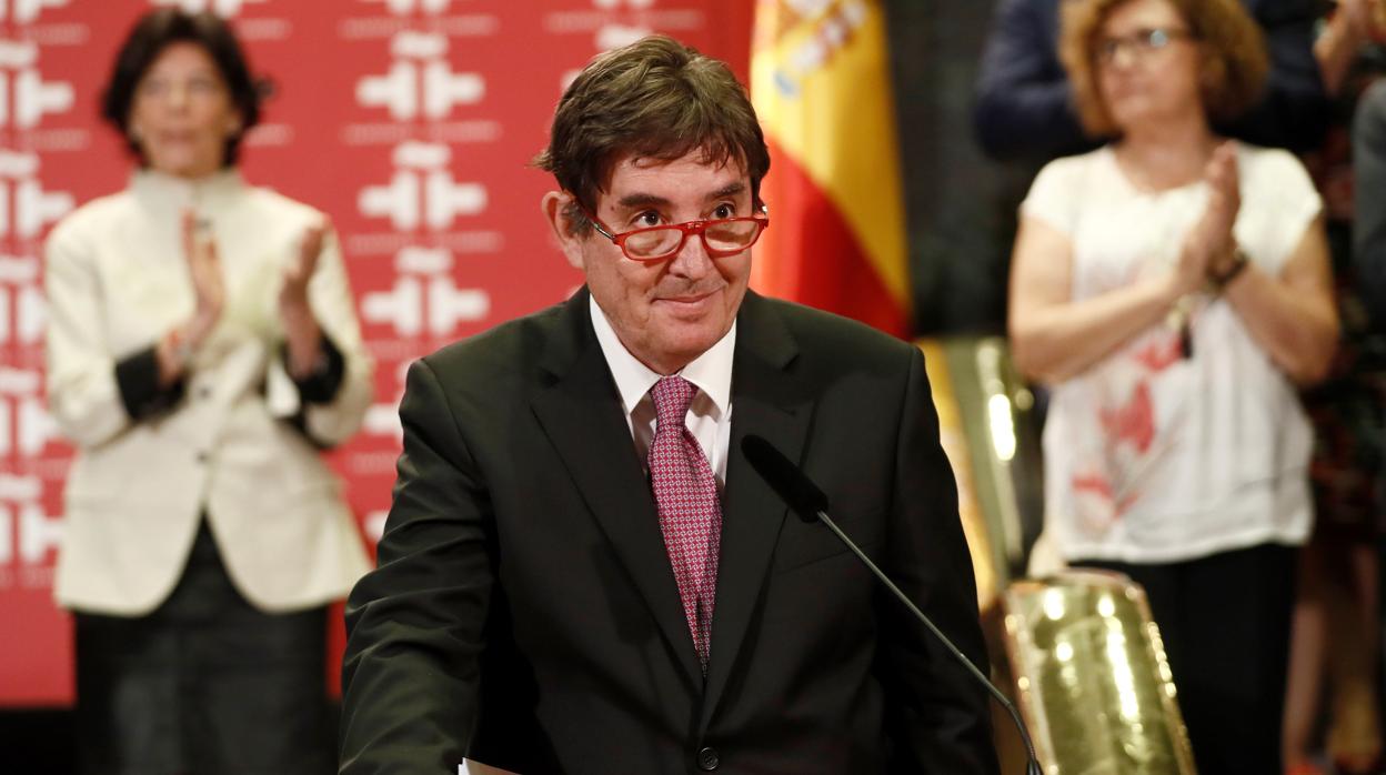 Luis García Montero toma posesión de su nuevo cargo como director del Instituto Cervantes este miércoles