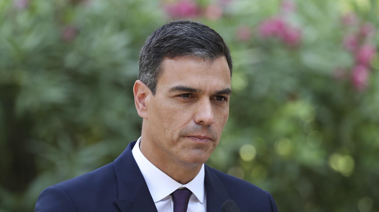 El presidente del Gobierno, Pedro Sánchez