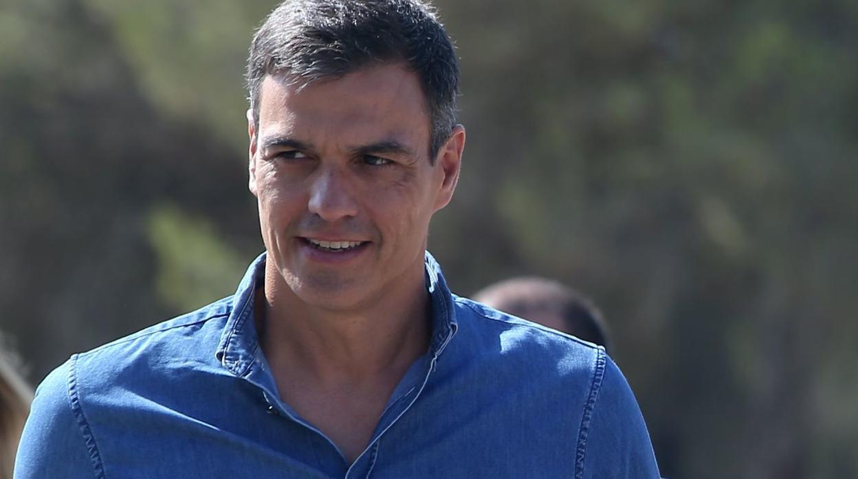 Sánchez, durante su visita a Doñana