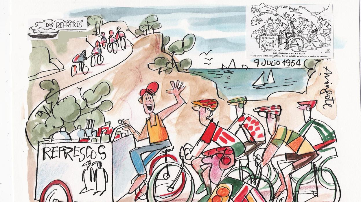 Mingote y la Vuelta a España