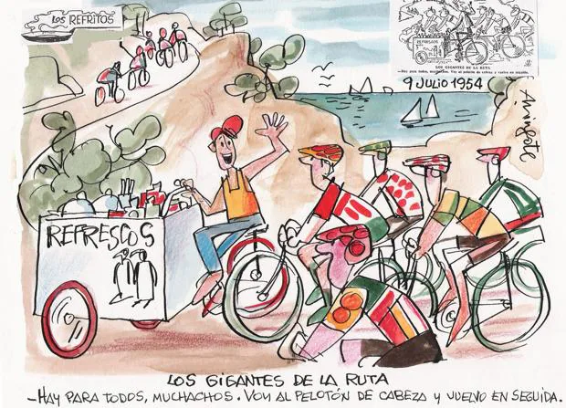 Mingote y la Vuelta a España