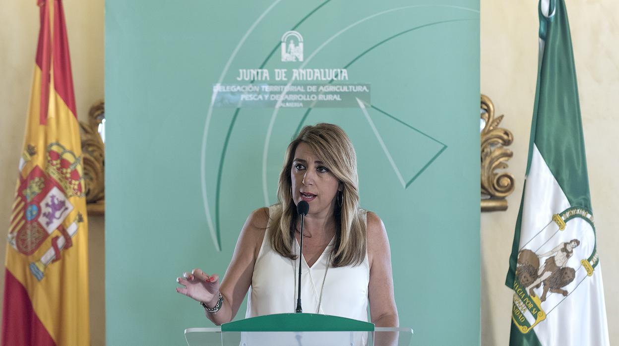 Susana Díaz, presidenta de la Junta