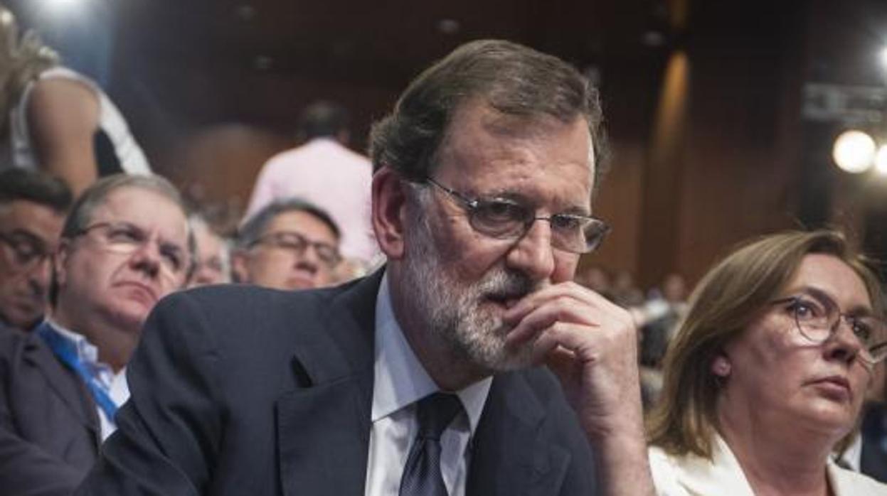 Rajoy en el pasado Congreso del PP