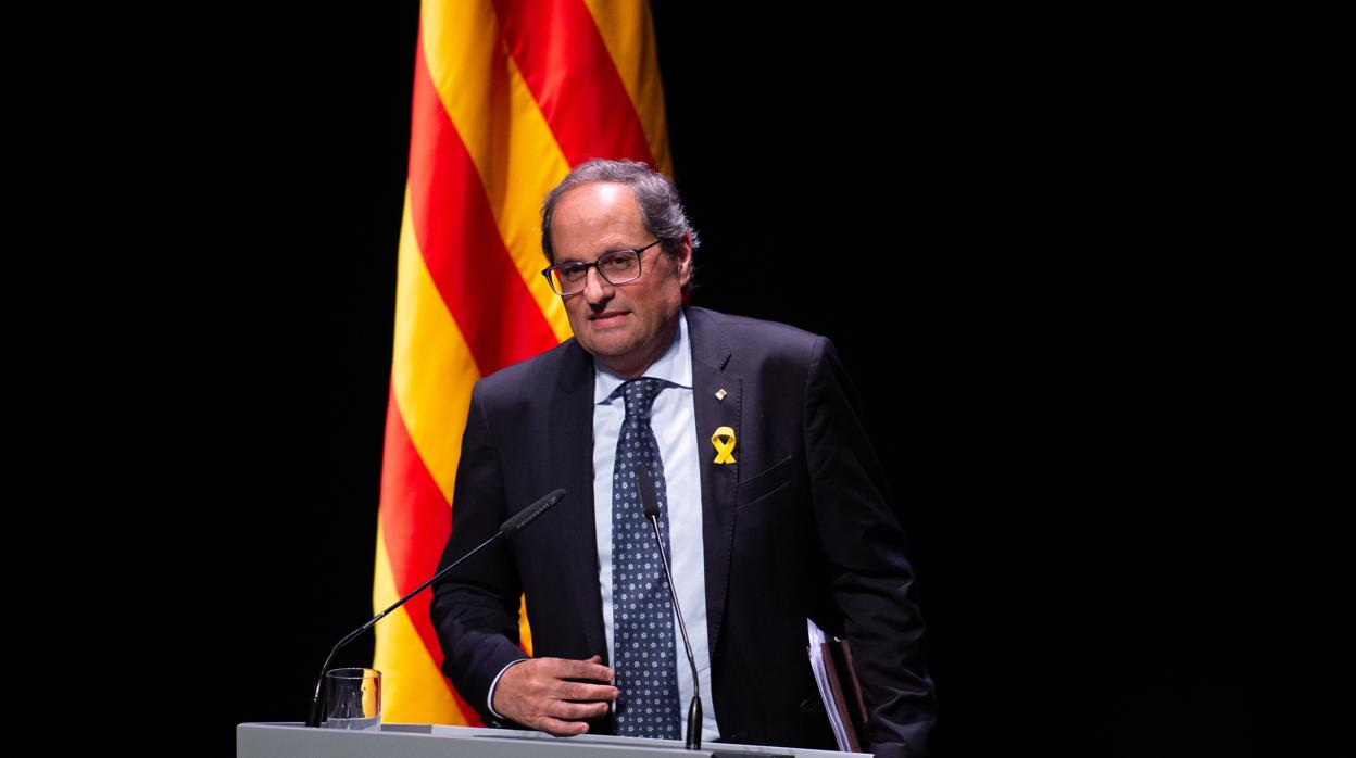 Quim Torra, presidente de la Generalitat