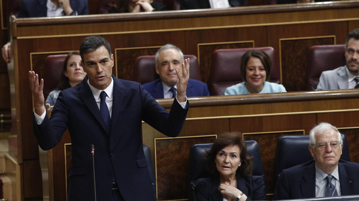 Pedro Sánchez, presidente del Gobierno