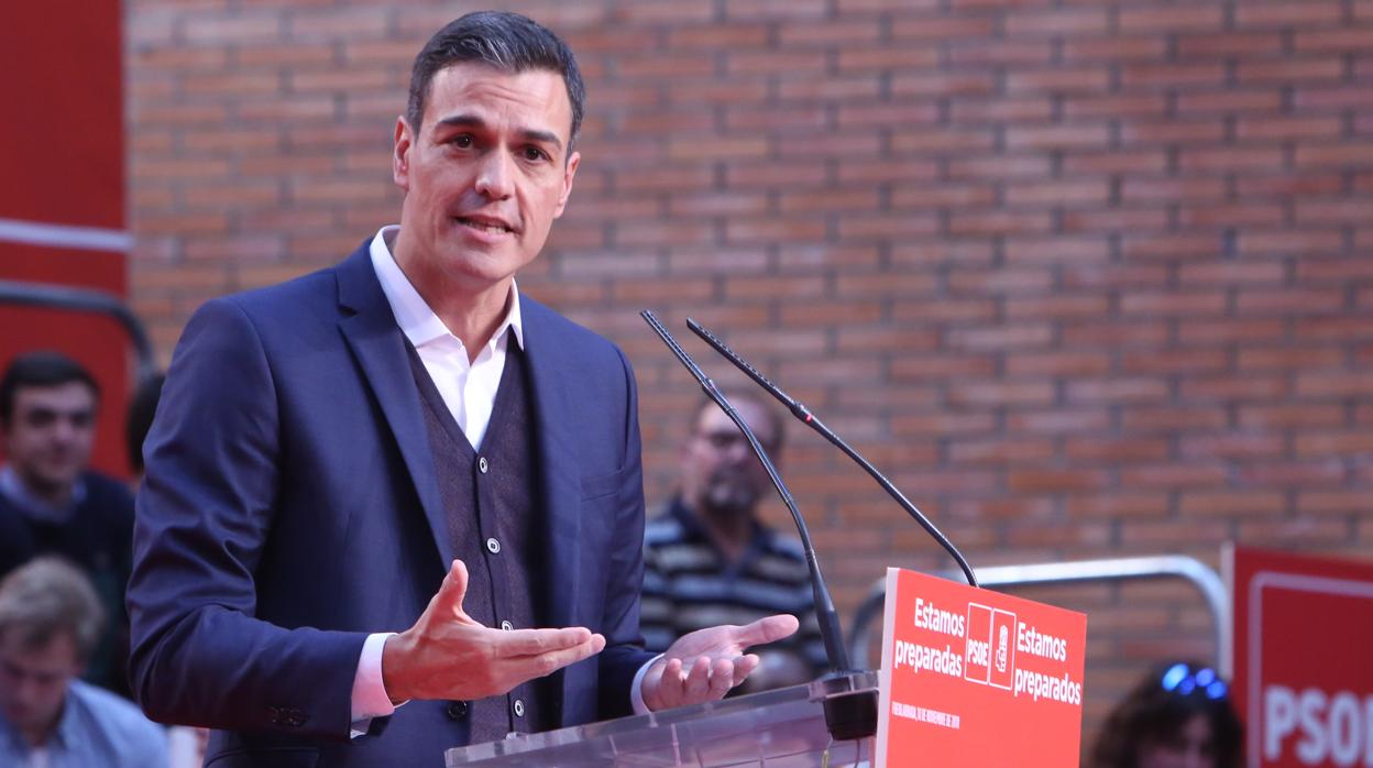 El presidente del Gobierno, Pedro Sánchez