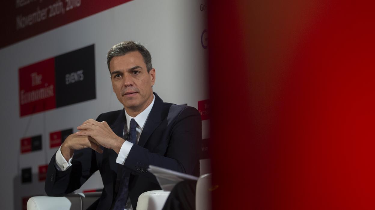 El presidente del Gobierno, Pedro Sánchez