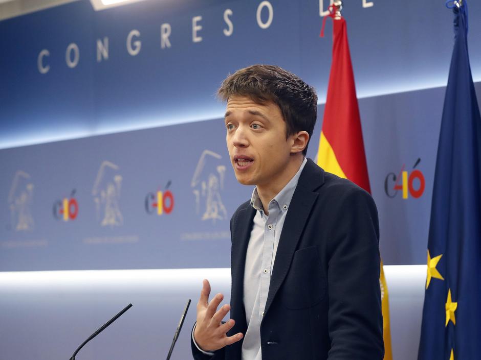 Errejón en rueda de prensa