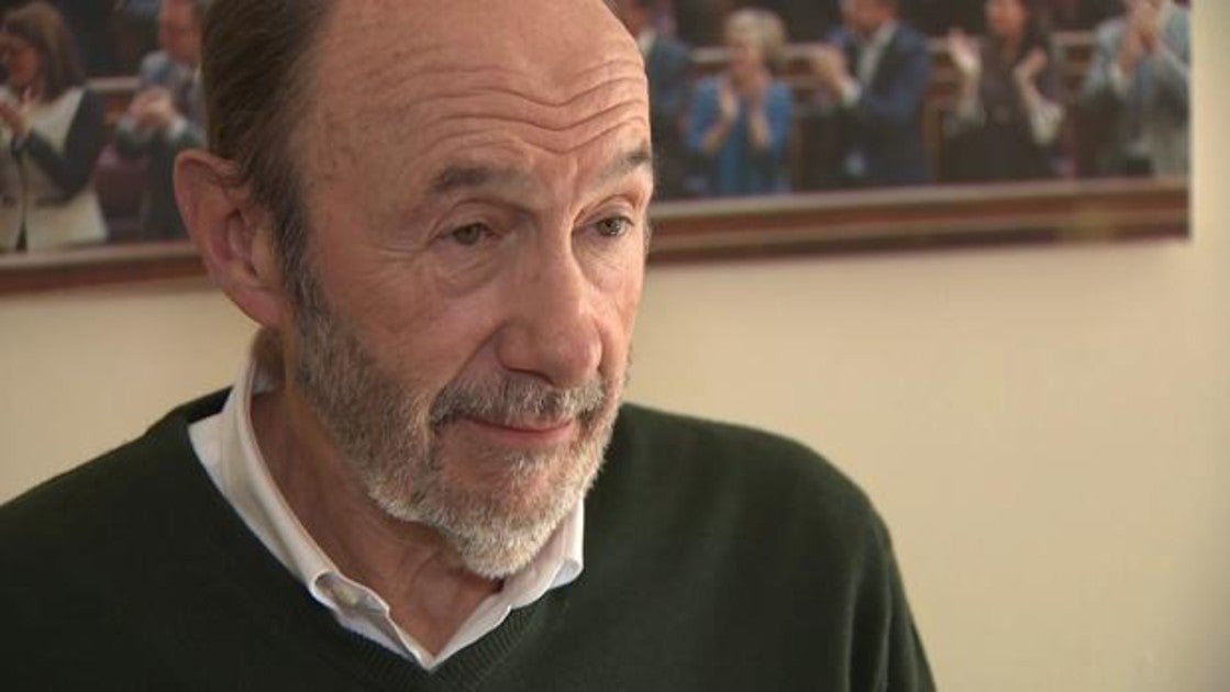 Las arrugas de Rubalcaba