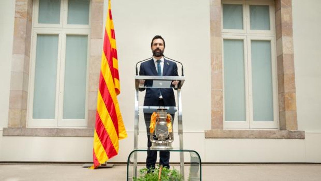 El presidente del Parlament catalán, Roger Torrent.