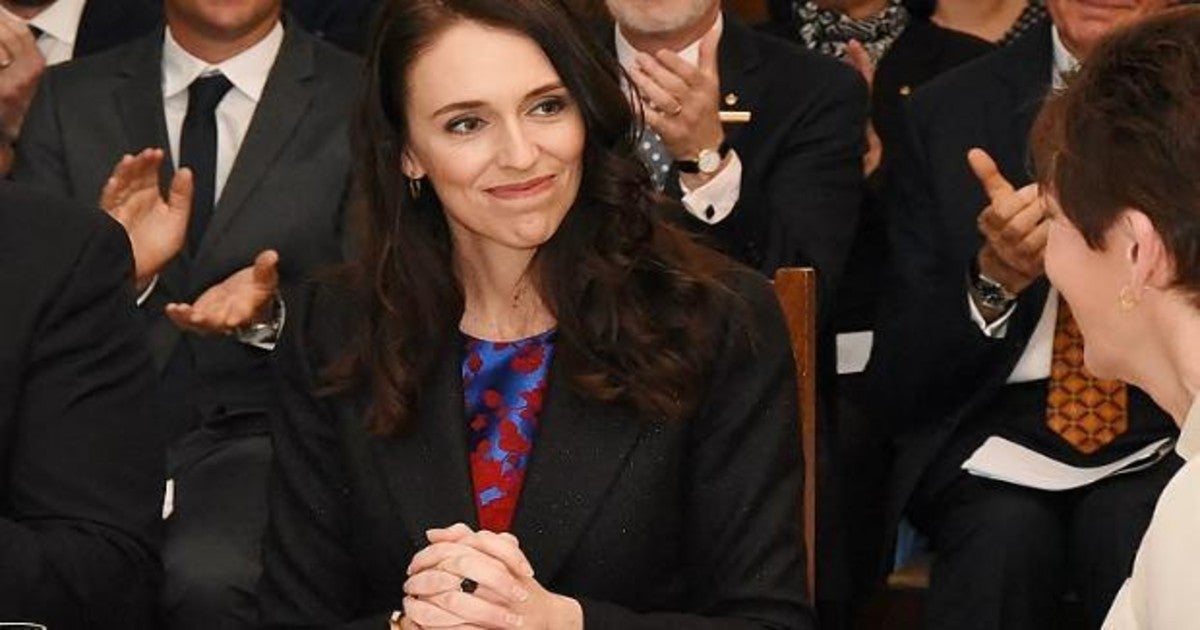 Jacinta Ardern.