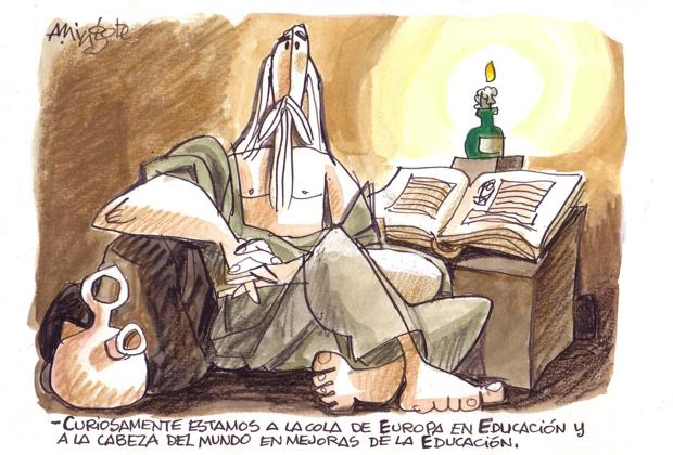 Un respiro con Mingote. La Educación