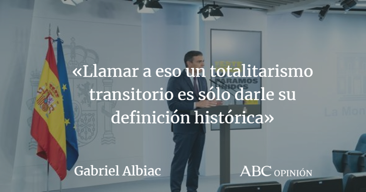 Gabriel Albiac: Seis meses de dictadura