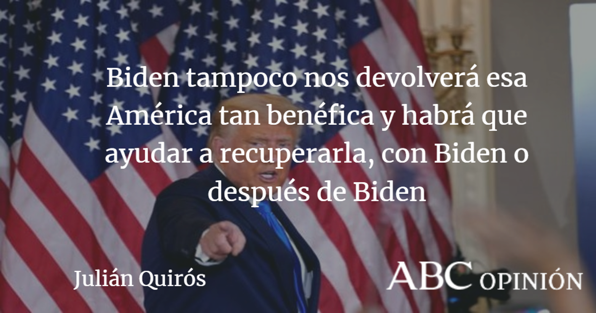 Julián Quirós: Trump no era el camino