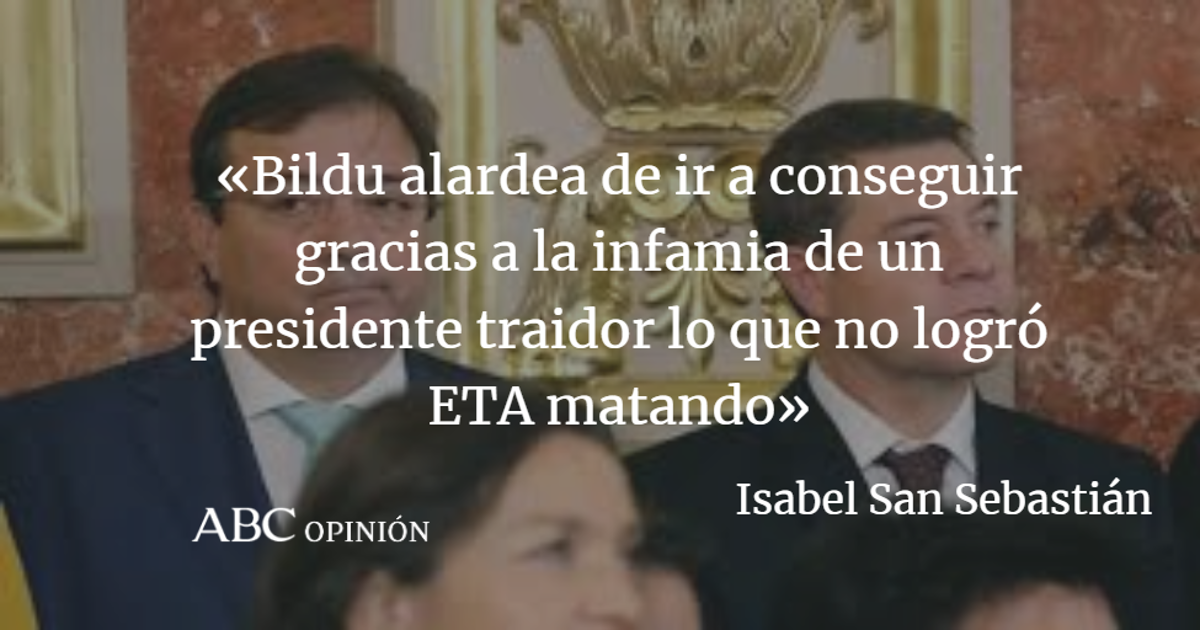 Isabel San Sebastián: ¿Queda alguien con conciencia en el PSOE?