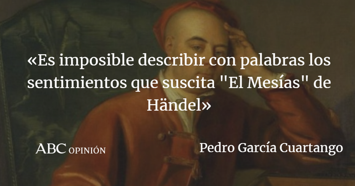 Pedro García Cuartango: Excelso Händel