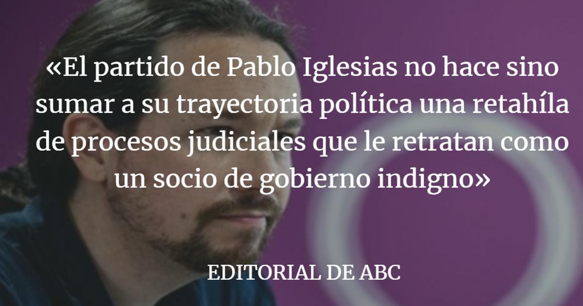 Podemos no es ejemplo de nada