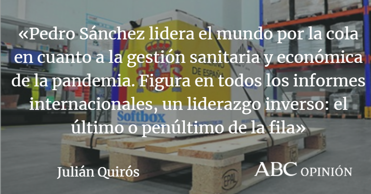 Julián Quirós: Propaganda gubernamental