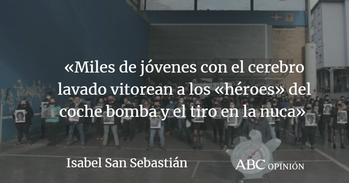 Isabel San Sebastián: ¡Loor a los asesinos!