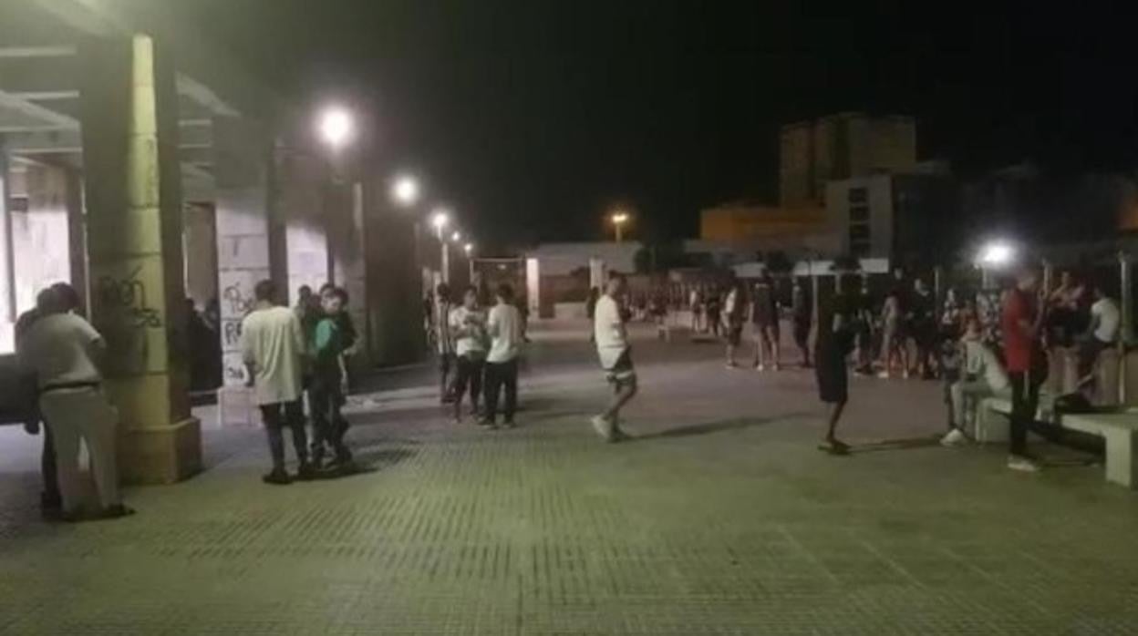 Botellón en la Punta de San Felipe.