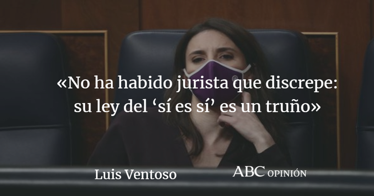 Luis Ventoso: Irene y la burramia jurídica