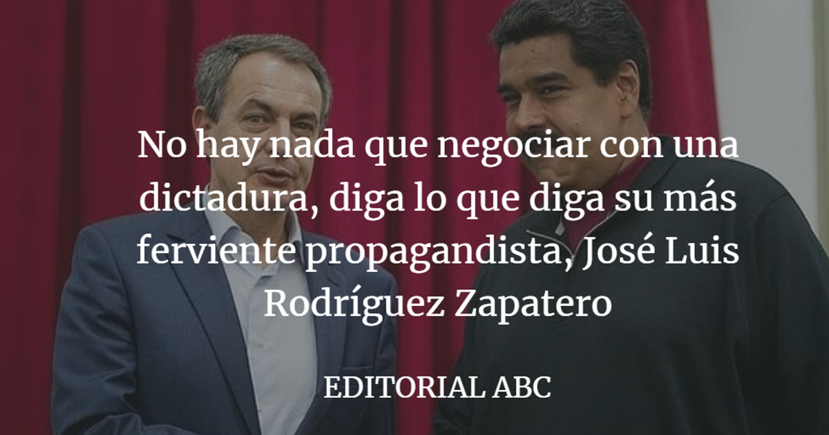 Editorial ABC: La dictadura chavista, contra España