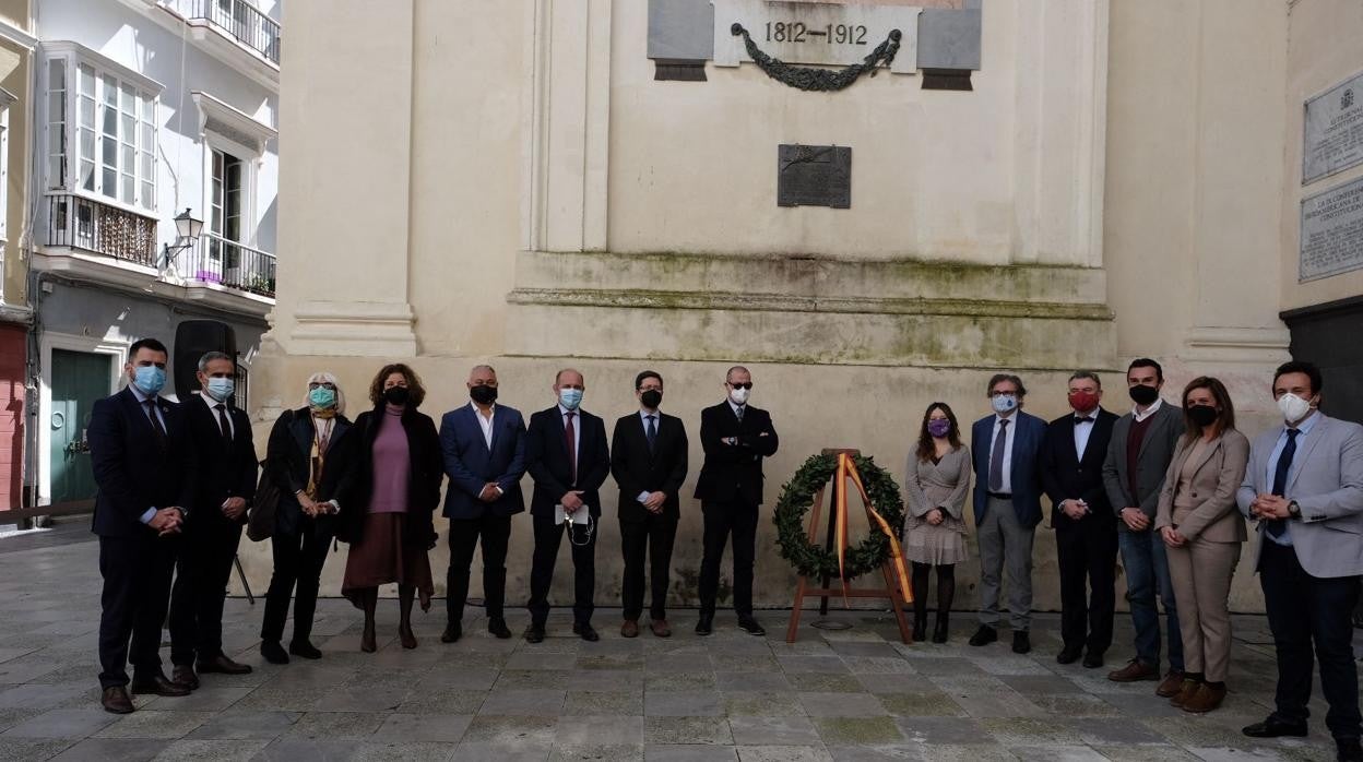 Acto de homenaje a la Constitución celebrado el pasado viernes en el Oratorio.