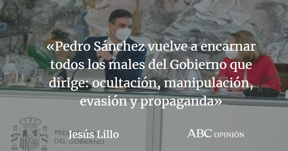 Jesús Lillo: Sánchez calienta en la banda y sale