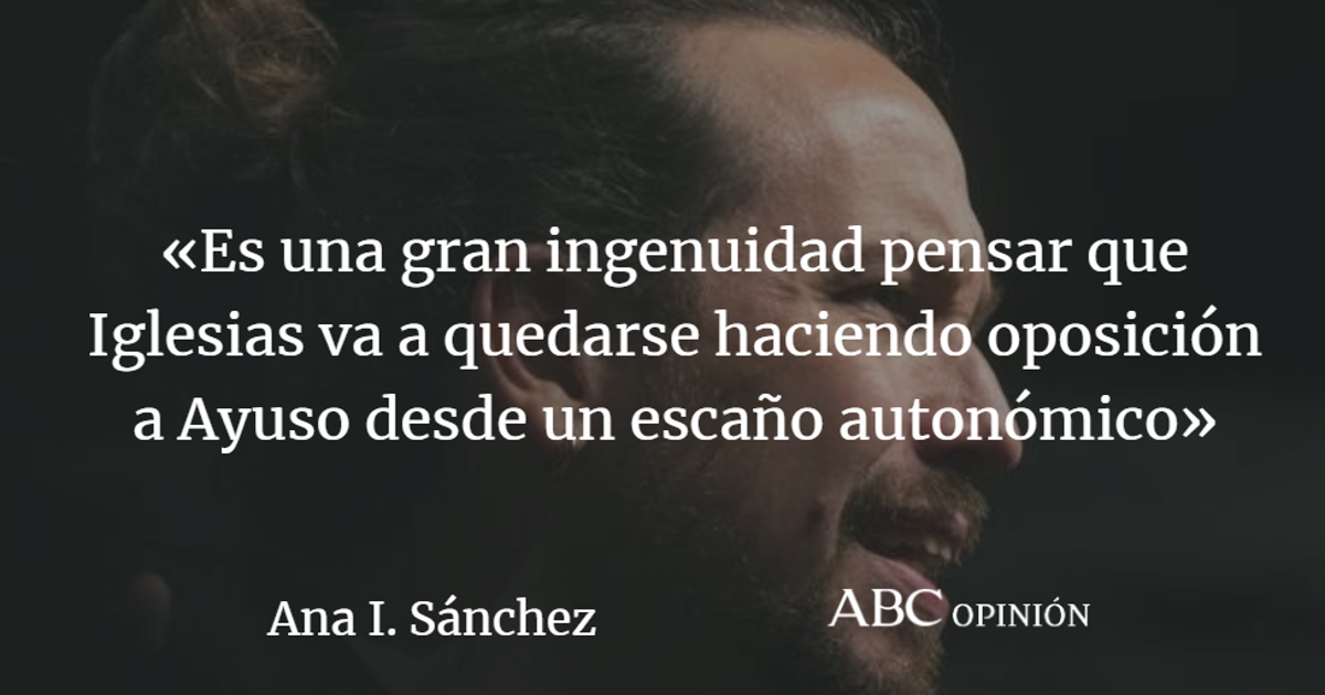 Ana I. Sánchez: No hay quien se lo crea