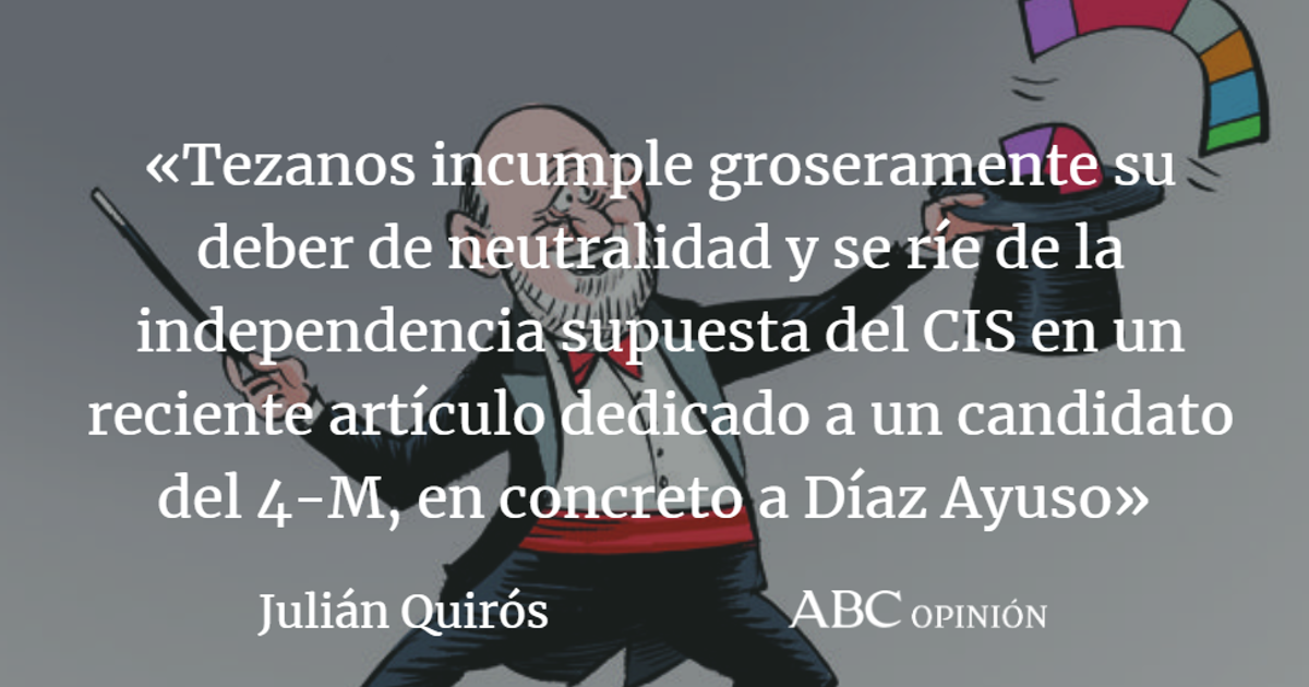 Julián Quirós: Taberna, caverna, Tezanos