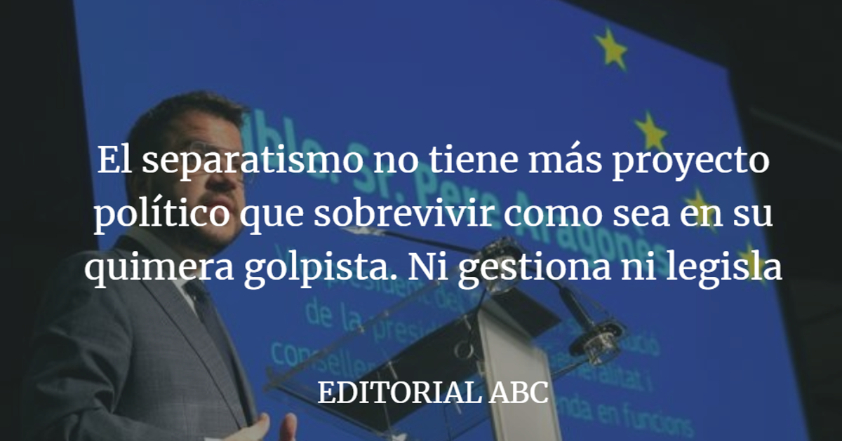 Editorial ABC: Cataluña se aproxima a otro fracaso colectivo