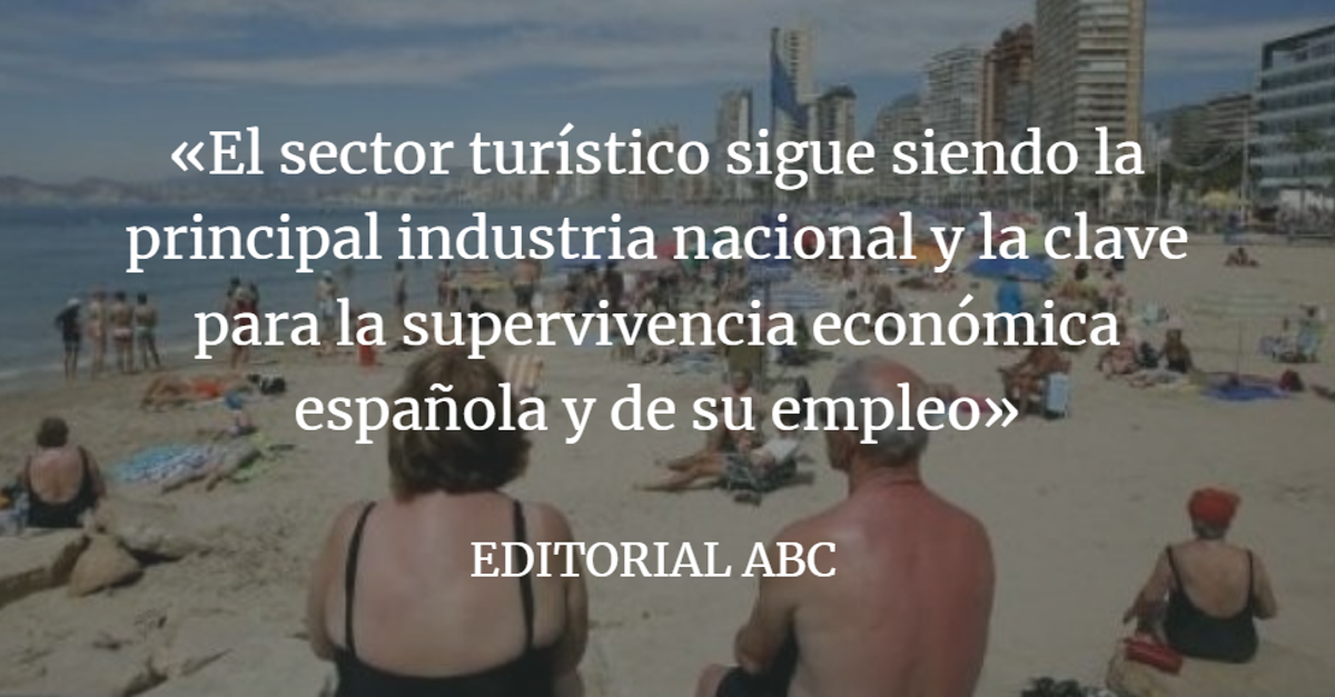 Editorial ABC: España se la juega con el turismo