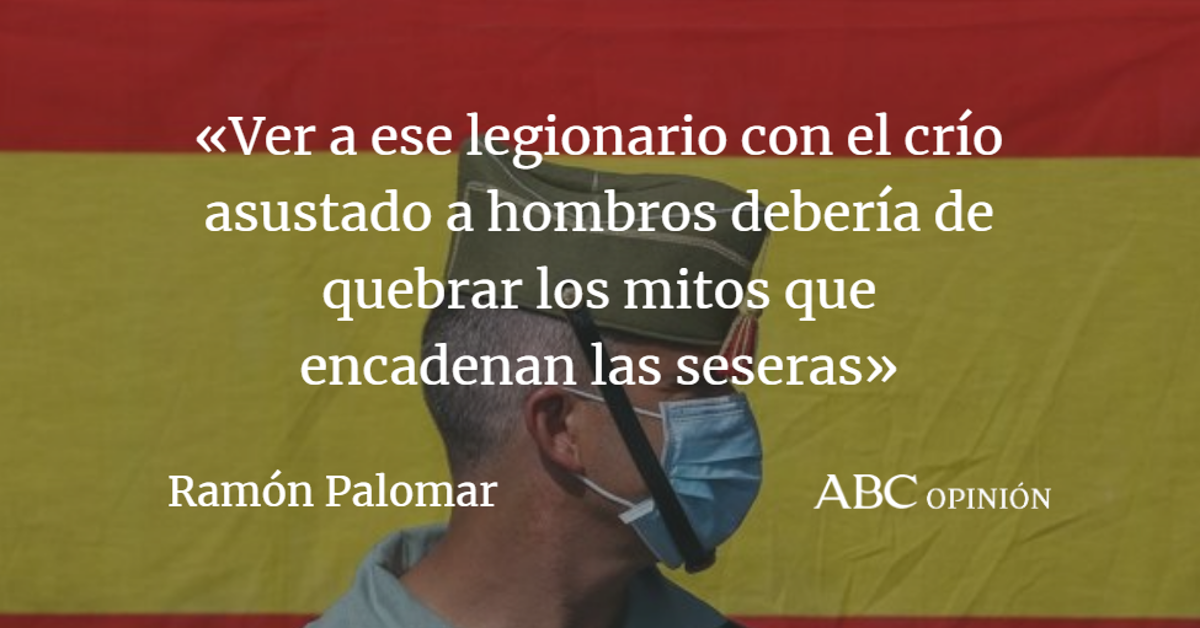 Ramón Palomar: Los hombros de la Legión