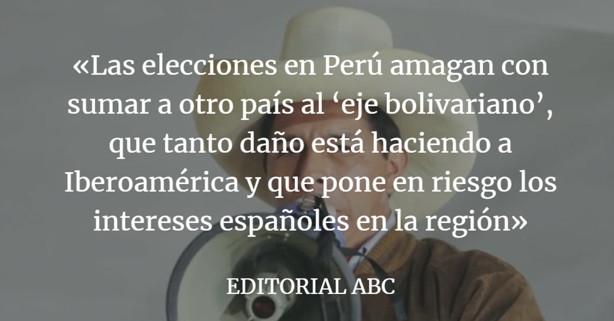 Editorial ABC: La amenaza populista crece