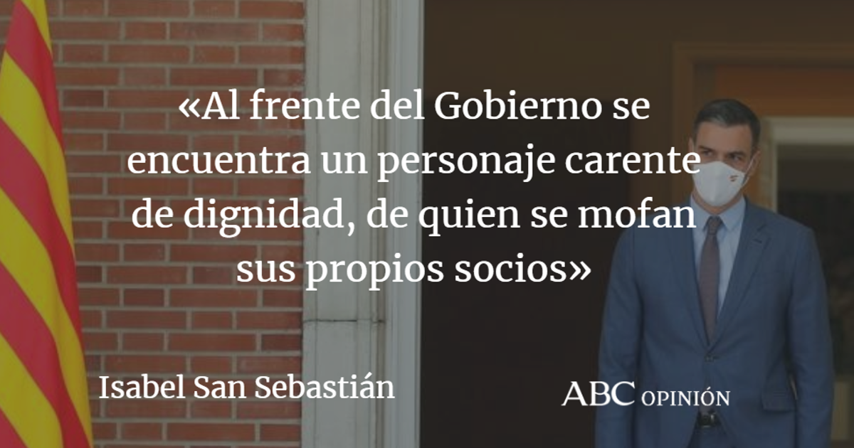 Isabel San Sebastián: O echamos a Sánchez, o adiós a España