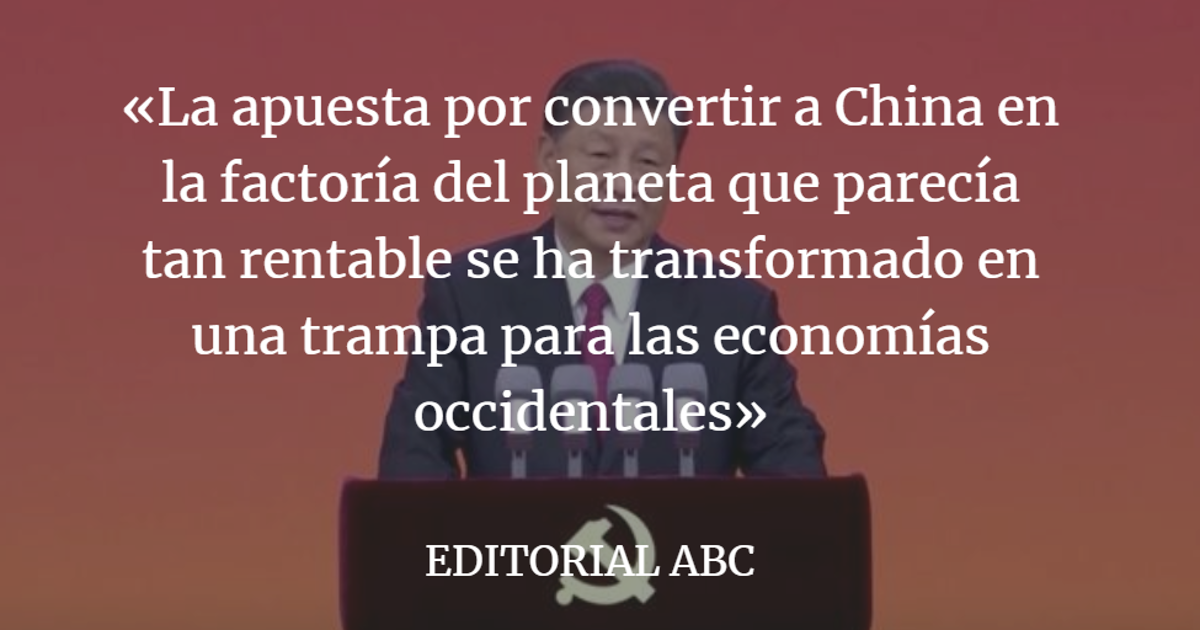 Editorial ABC: Cuando la verdadera materia prima es la dictadura