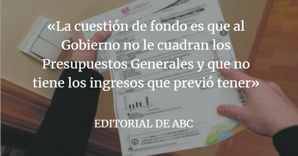 Editorial ABC: La fatura de la luz engulle la bajada del IVA